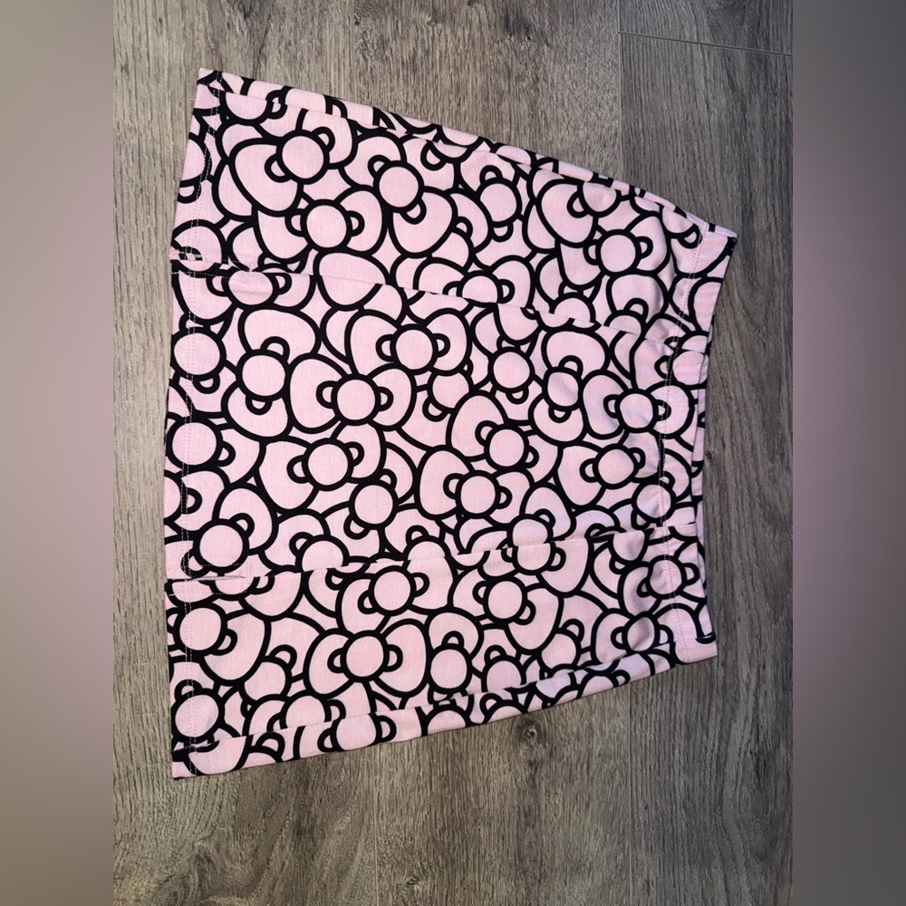 Hello Kitty Pink and Black Skirt